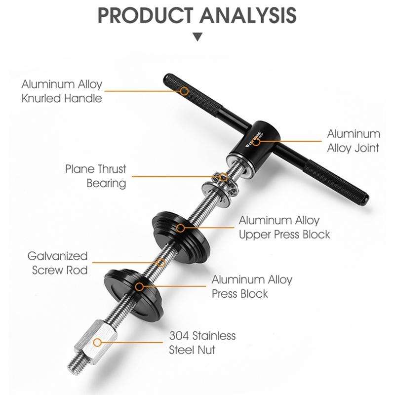 WEST BIKING Bicycle Headset Installation Removal Tools Bike Bottom Bracket Bearing Press Tool Bic...