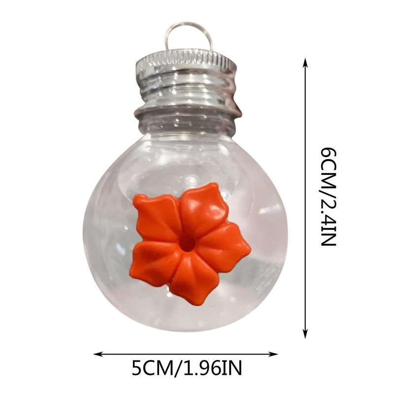 Hanging Bird Feeder Outdoor Hummingbird Feeder Bulb