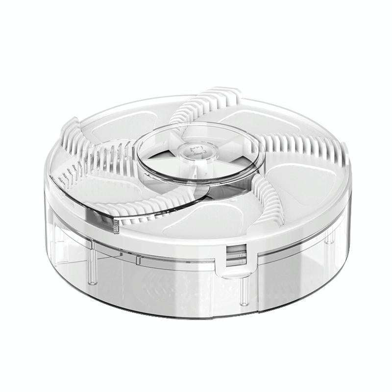 S008 Automatic Fly Killer Silent USB Household Fly Trap, Spec: Charging Type (White)