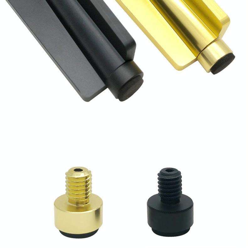 Adjustable All Aluminium Furniture Stand Legs, Height: 15cm(Gold)