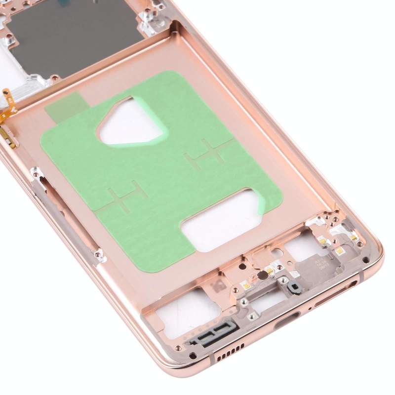 For Samsung Galaxy S21+ 5G SM-G996B Middle Frame Bezel Plate (Pink)