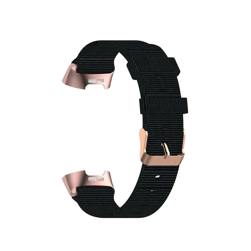 For Fitbit Charge 4 / Charge 3 / Charge3 SE Braided Nylon Watch Band Plastic Head, Size: Free Siz...