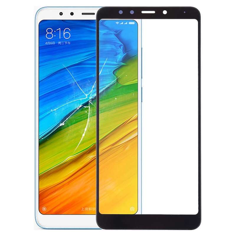 Front Screen Outer Glass Lens for Xiaomi Redmi 5 (Black)