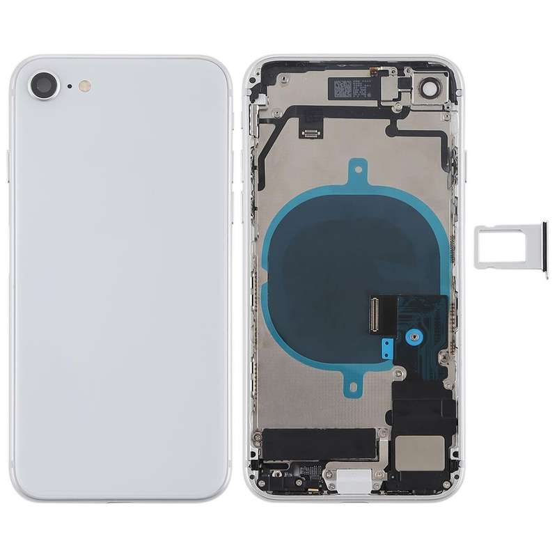 Battery Back Cover Assembly with Side Keys & Vibrator & Speaker Ringer Buzzer & Power Button + Vo...
