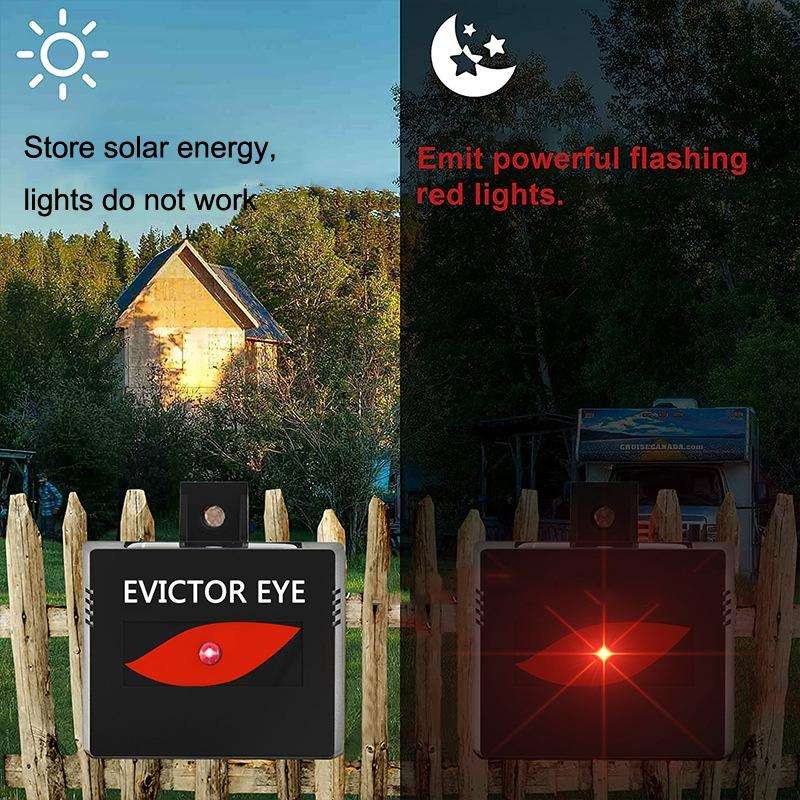 SK191 2pcs Solar Farm Wild Eagle Eye Animal Repeller