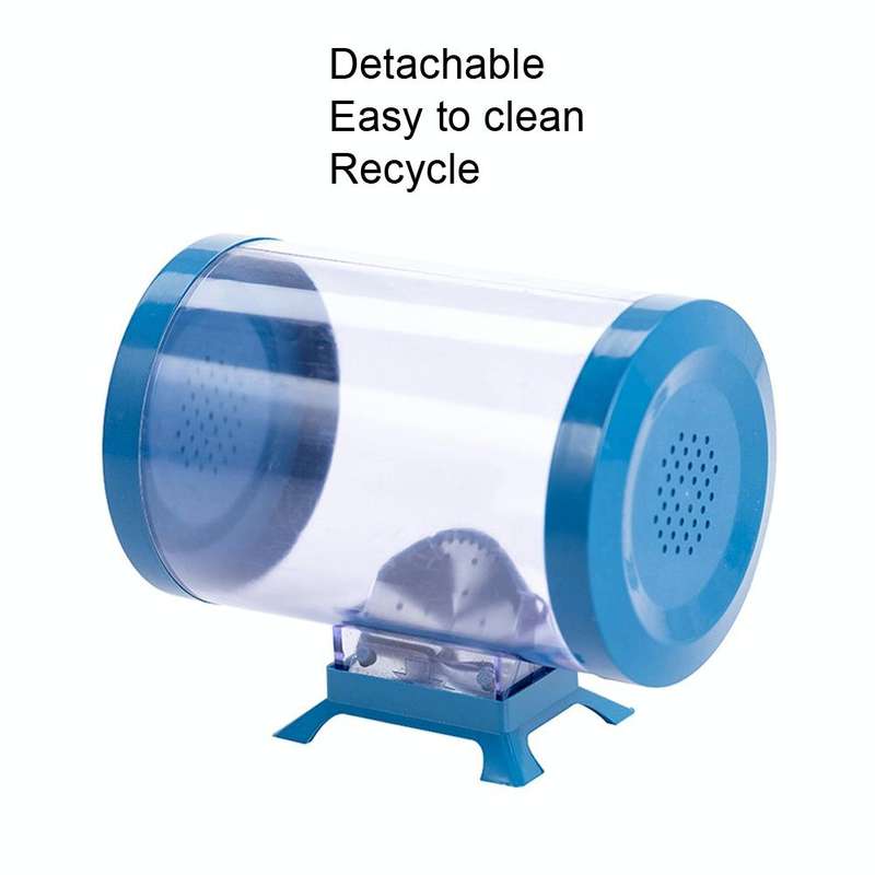 Cockroaches Capture Device Non-Toxic Campaign Catcher Kitchen Toilet Cockroach House(Blue)