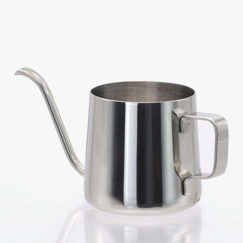 250ML Long Narrow Spout 304 Stainless Steel Hand Drip Coffee Pot with Hanging Ear