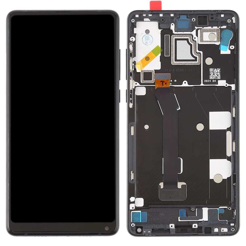 TFT LCD Screen for Xiaomi MI Mix 2S Digitizer Full Assembly with Frame(Black)