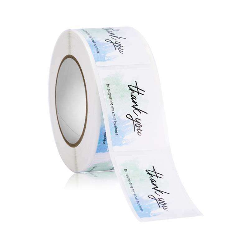 5 Rolls Thank You Label Seal Decoration Sticker, Size: 2.5x3.7cm(HA073)