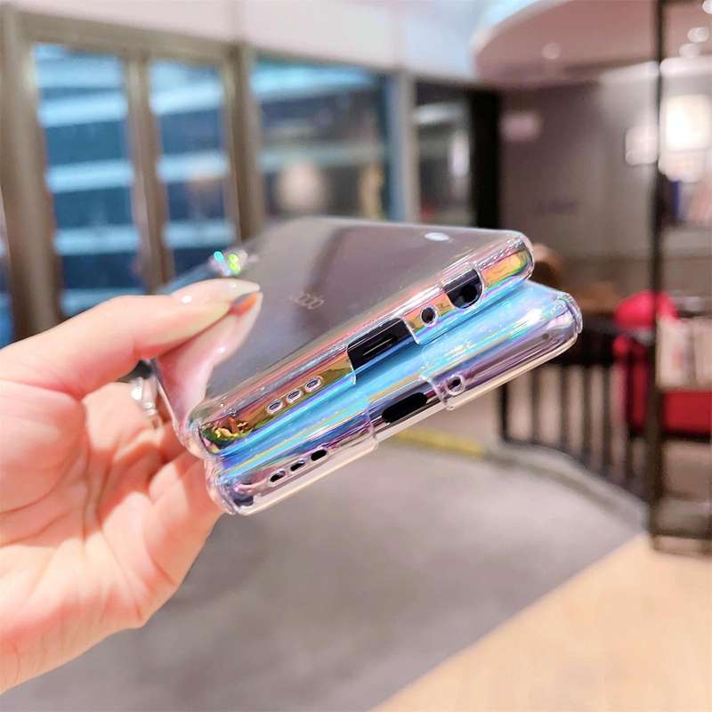 For OPPO Reno6 Pro 5G Colorful Electroplating PC Protective Case