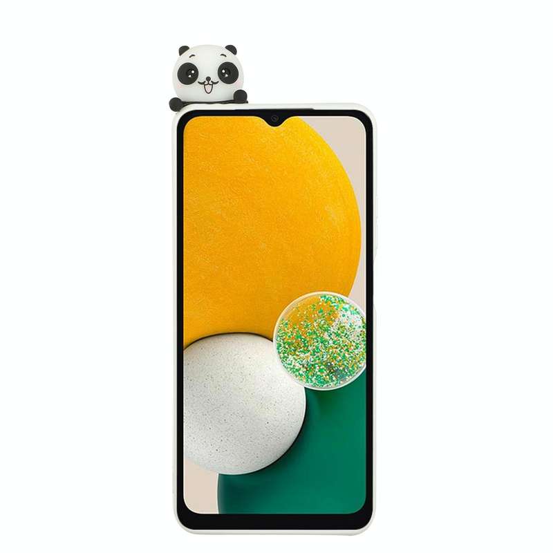 For Samsung Galaxy A54 5G Shockproof Cartoon TPU Phone Case(White Panda)