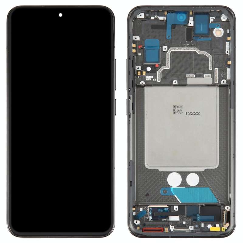 AMOLED Original LCD Screen For Xiaomi 13 Digitizer Full Assembly with Frame (Black)