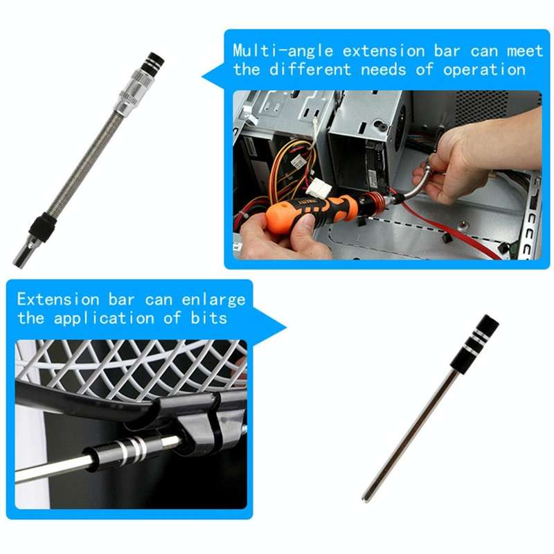 JAKEMY JM-6121 31 in 1 Professional Screwdriver Kit Disassemble Tool Screwdriver Set Multifunctio...