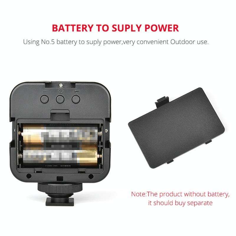 YELANGU LED01 49 LED Video Light for Camera / Video Camcorder (Black)