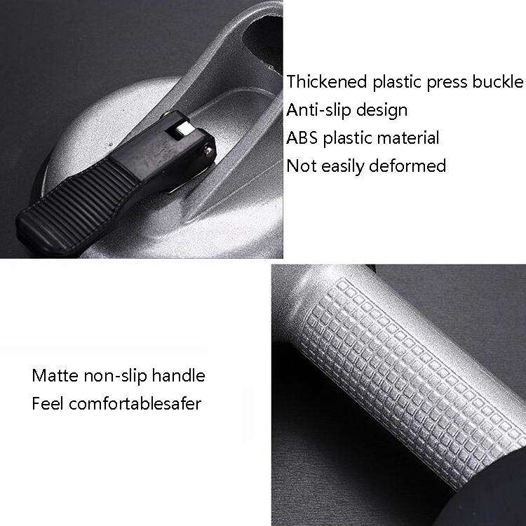 Aluminum Heavy-Duty Glass Suction Cup Hardware Tool, Model: Double Claw