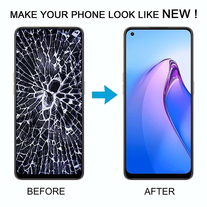 For OPPO Reno8 4G OLED LCD Screen with Digitizer Full Assembly