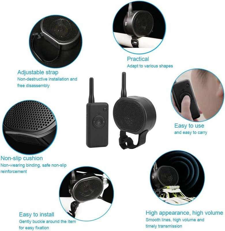 Mini Drone Megaphone Wireless Portable Speaker 2KM Control for DJI Mavic Mini/Mavic 2/Mavic Pro/F...