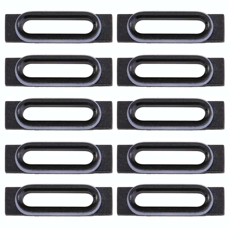 10 PCS for iPhone 7 Charging Port Retaining Brackets(Black)