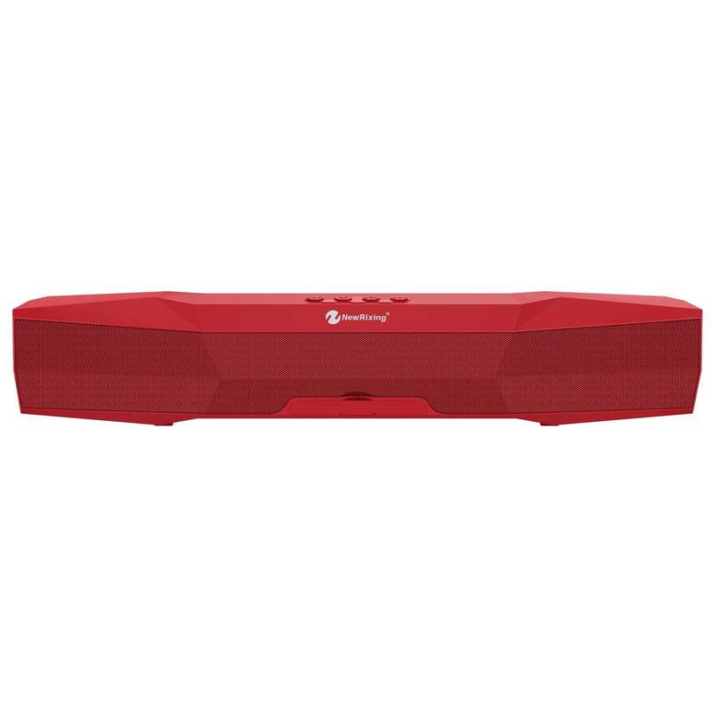 NewRixing NR-7011 Outdoor Portable Bluetooth Speaker with Phone Holder, Support Hands-free Call /...