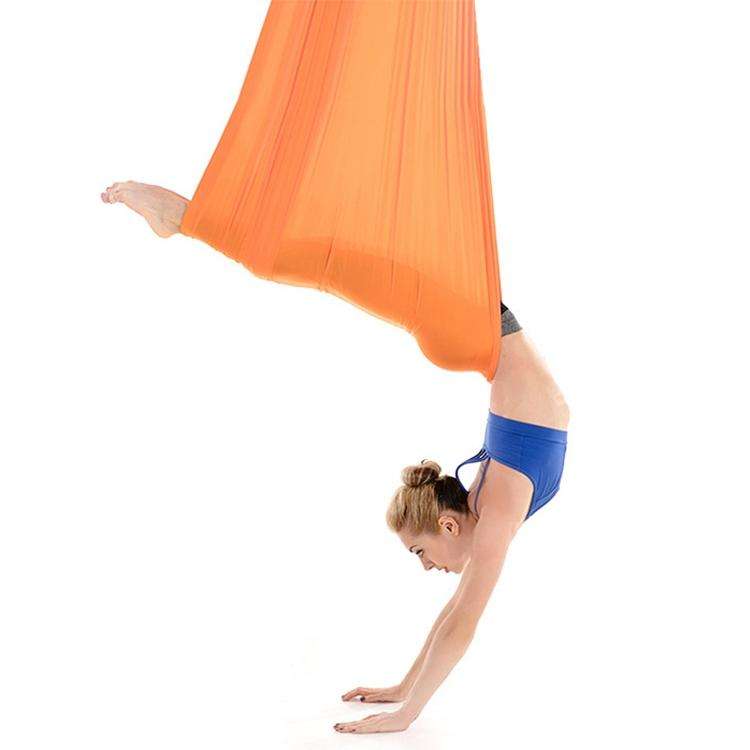 Indoor Anti-gravity Yoga Knot-free Aerial Yoga Hammock with Buckle / Extension Strap, Size: 400x2...
