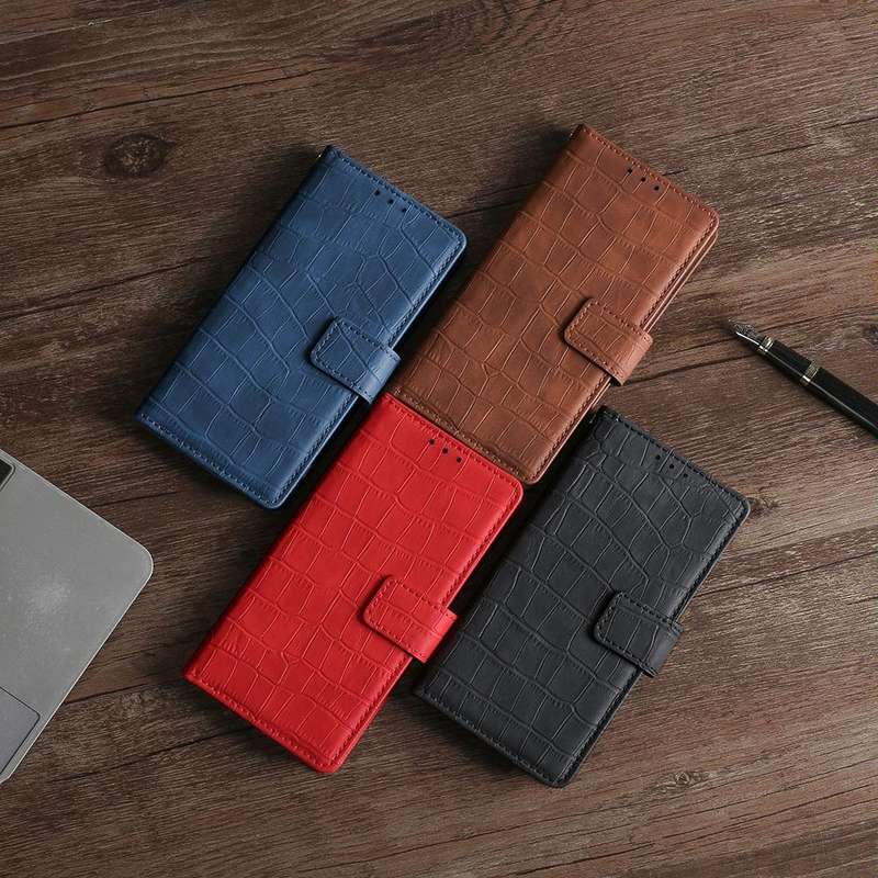 For Huawei Mate 20 Pro Skin Feel Crocodile Texture Magnetic Clasp Horizontal Flip PU Leather Case...