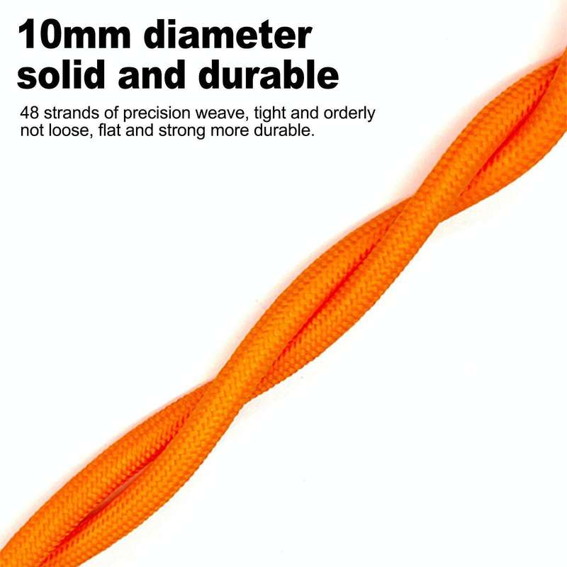 10mm Thick Rope Mobile Phone Lanyard Spacer Adjustable Anti Theft Phone Strap(NO.19 Light Gray)