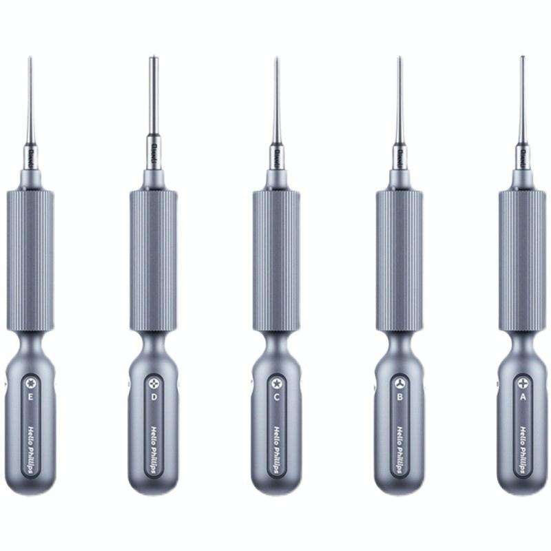Qianli Super Tactile Grip-Type Precision Silent Dual-Bearing Screwdriver, Series: Type  D Pinhead...