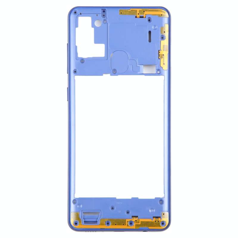 For Samsung Galaxy A21s  Middle Frame Bezel Plate (Blue)