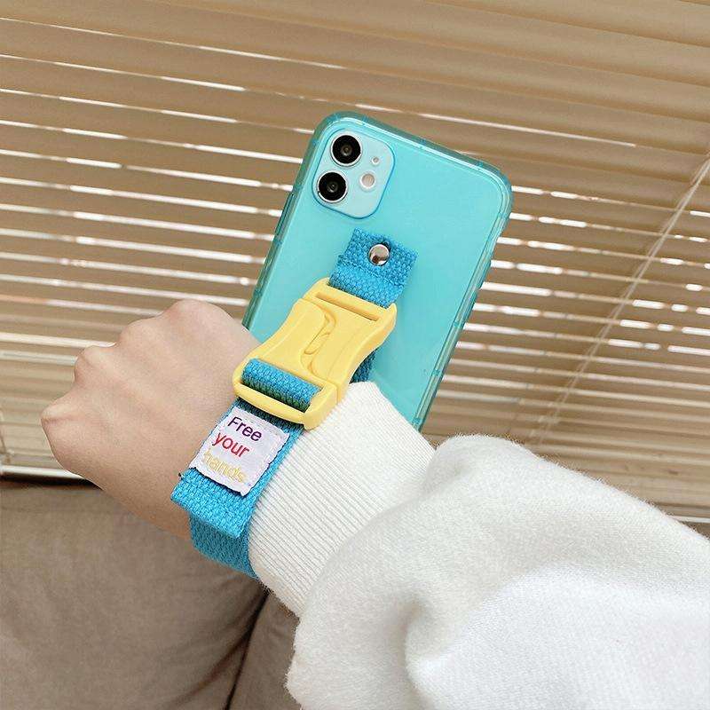 2PCS Crossbody Adjustable Phone Strap Phone Case Camera Bag Lanyard(Orange)