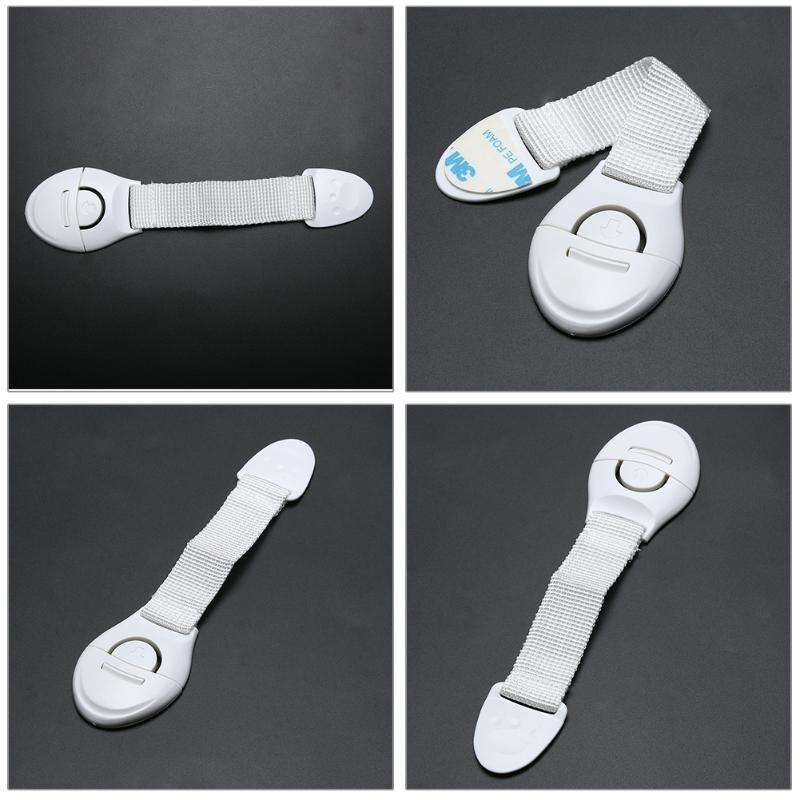 10 PCS Cabinet Door Lock Kids Drawer Locker Security Invisible Locks for Home Storage Child Lock ...