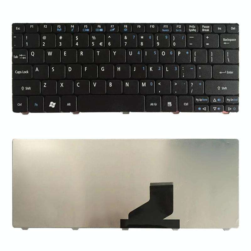 US Version Keyboard for Acer Aspire One D255 D256 D257 D260 D270 ZE6 532 532H 521 522 EM350 N55C ...