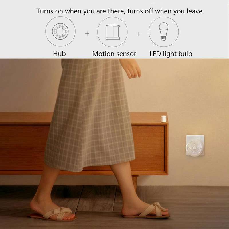 Original Xiaomi Youpin Aqara 9W E27 2700K-6500K 806LM LED Light Bulb, HomeKit APP Control(White)