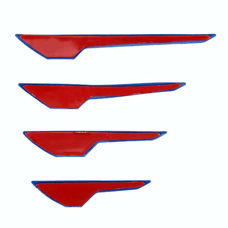 8 PCS Car Vehicle Door Side Guard Anti Crash Strip Exterior Avoid Bumps Collsion Impact Protector...