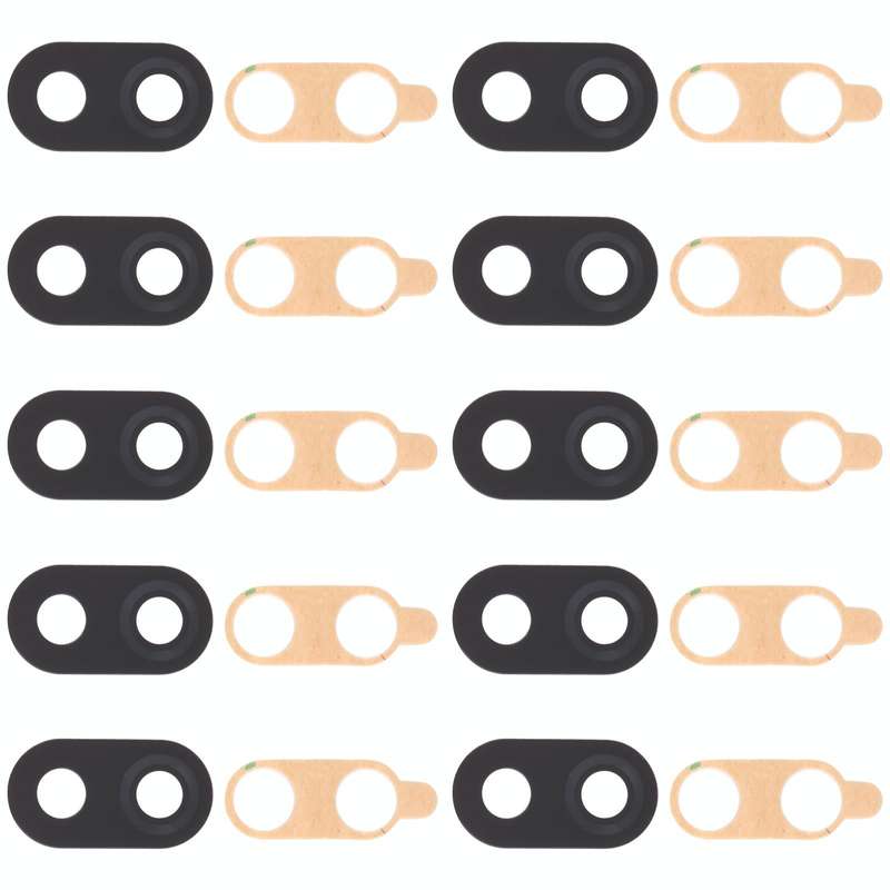 10 PCS Back Camera Lens for LG K40 / LG K12 / LG K12 Plus / LG X4 (2019) LMX420, LMX420EMW, LM-X420