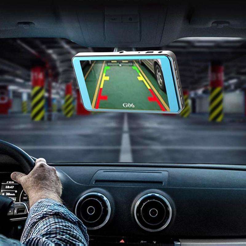 X96 4 inch 2.5D Full HD 1080P Multi-functional Smart Car Dual Lens Video Record Camera Support TF...