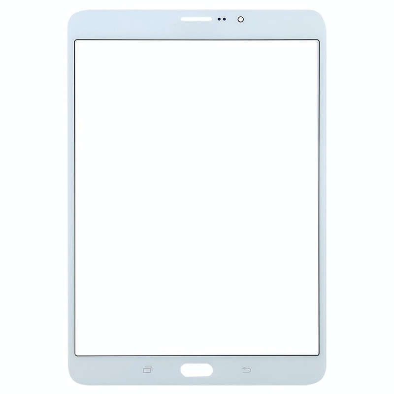 For Galaxy Tab S2 8.0 LTE / T719  Front Screen Outer Glass Lens (White)