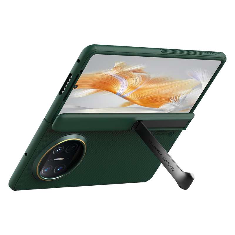 For Huawei Mate X3 NILLKIN Frosted Fold PC + TPU Phone Case(Green)