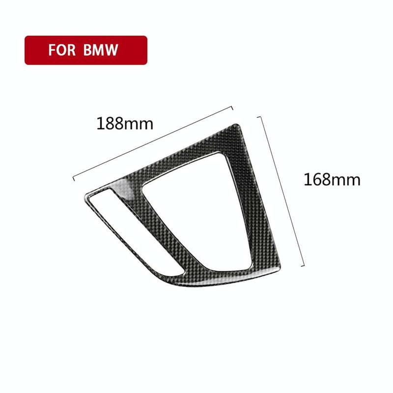 Carbon Fiber Car Gear Panel Decorative Sticker for BMW (F30) 2013-2017 / (F34) 2013-2017, Sutible...