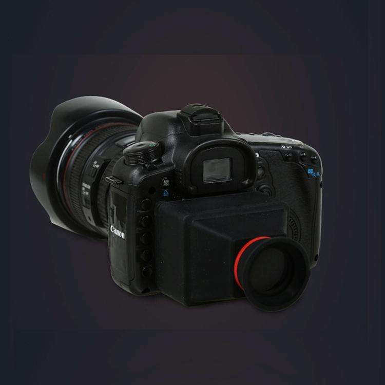 SQ-886 3x SLR Micro Single Screen Magnifying Viewfinder Shading Sun Hood