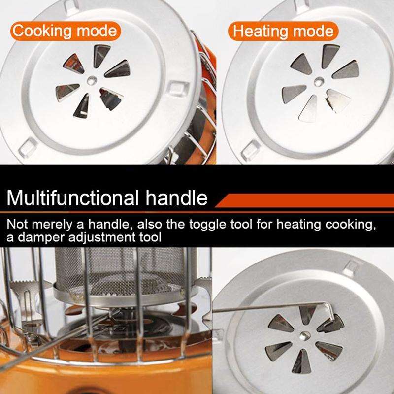 Mini Ice Fishing Heating Stove Portable Outdoor Stove LPG Heater