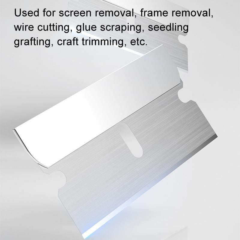 100pcs /Pack MECHANIC Screen Repair Small Blade Ultra-thin High Toughness Carbon Steel Sharp Edge