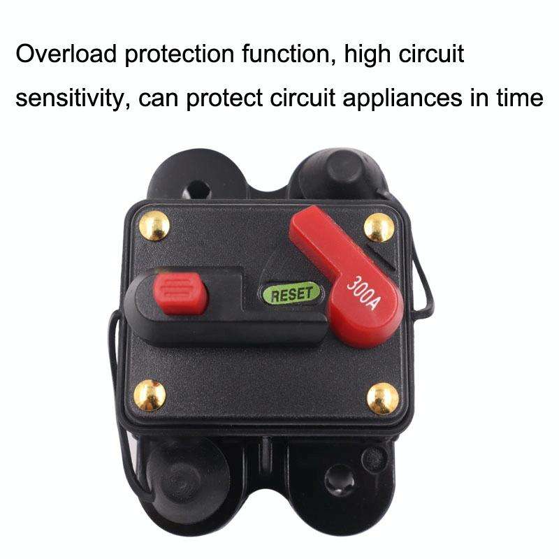 CB2 Car RV Yacht Audio Modification Automatic Circuit Breaker Switch, Specification: 300A