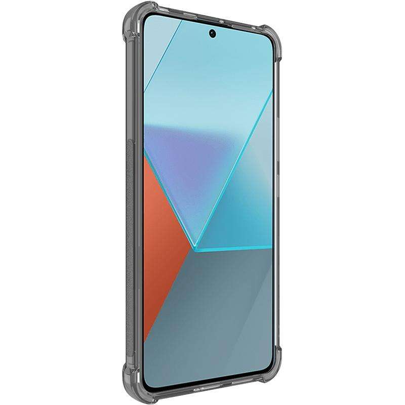 For Xiaomi Redmi Note 13 Pro imak Shockproof Airbag TPU Phone Case(Transparent Black)