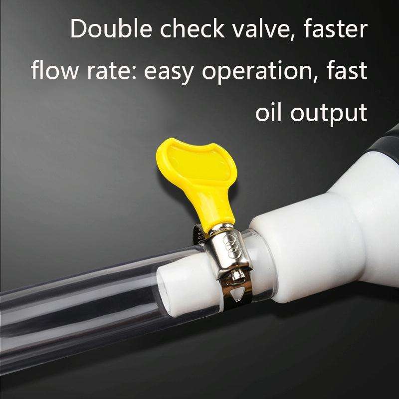 D05 2 PCS Manual Car Oil Pump Truck Fuel Tank Deflector Oil Suction Pipe, Color Classification: 1...
