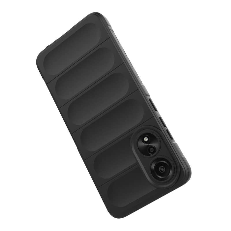 For OPPO A78 4G Global Magic Shield TPU + Flannel Phone Case(White)