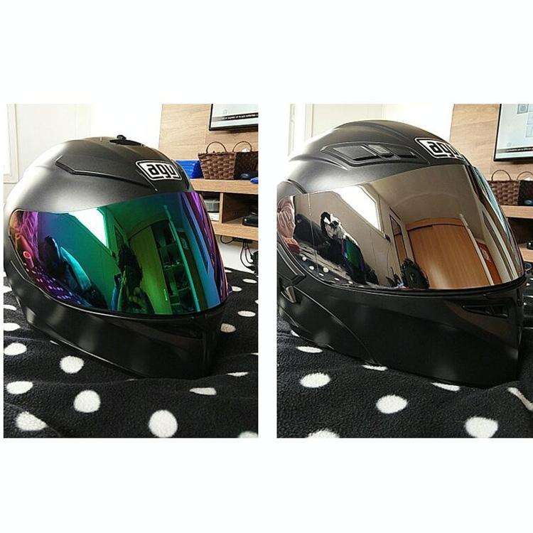 MB-MHL001 Motorcycle Helmet Shield Glasses Helmet Lens Full Face Visor Helmet Visor for AGV K3-SV...