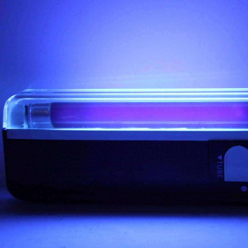 Handheld Blacklight UV Lamp & LED Flashlight, Verify Hidden Security Features On banknotes and Pa...