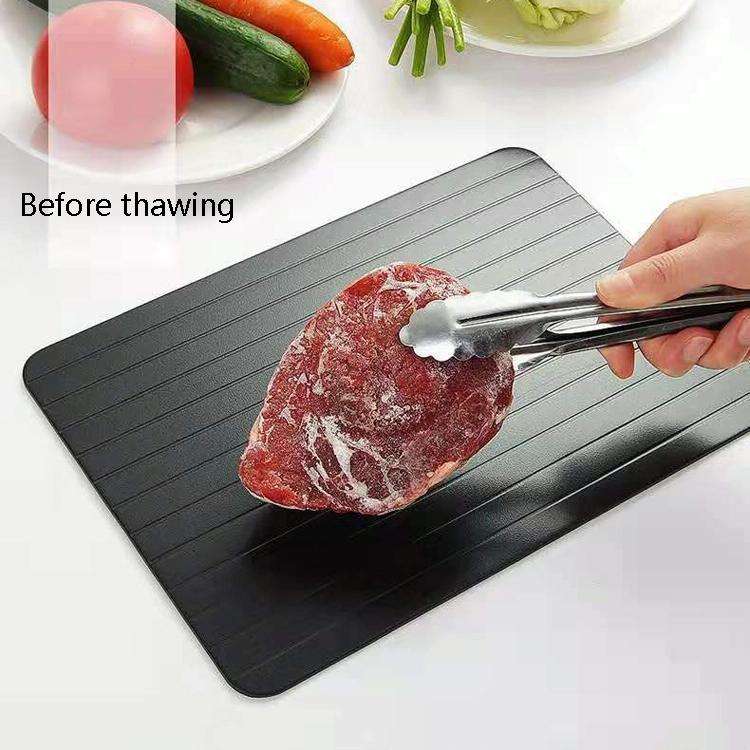 Thawing Plate Frozen Quick Thawing Plate Kitchen Tool Aluminum Alloy Thawing Plate, Specification...