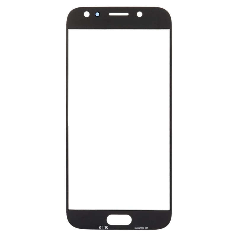 For Galaxy J7 (2017) / J730 Front Screen Outer Glass Lens (Gold)