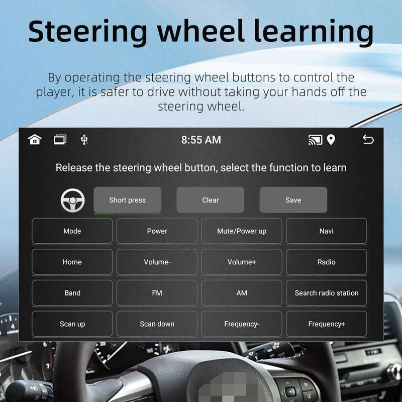 For Ford Transit 7 inch Android Navigation Machine Supports WiFi / GPS / RDS, Specification:2GB+3...